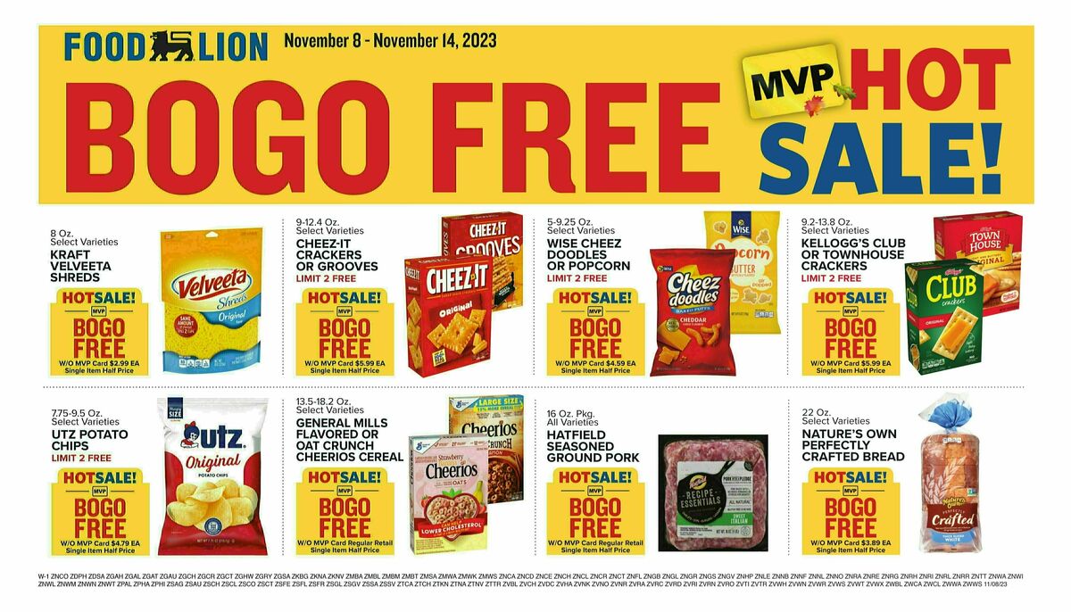 Food Lion Weekly Ad from November 8