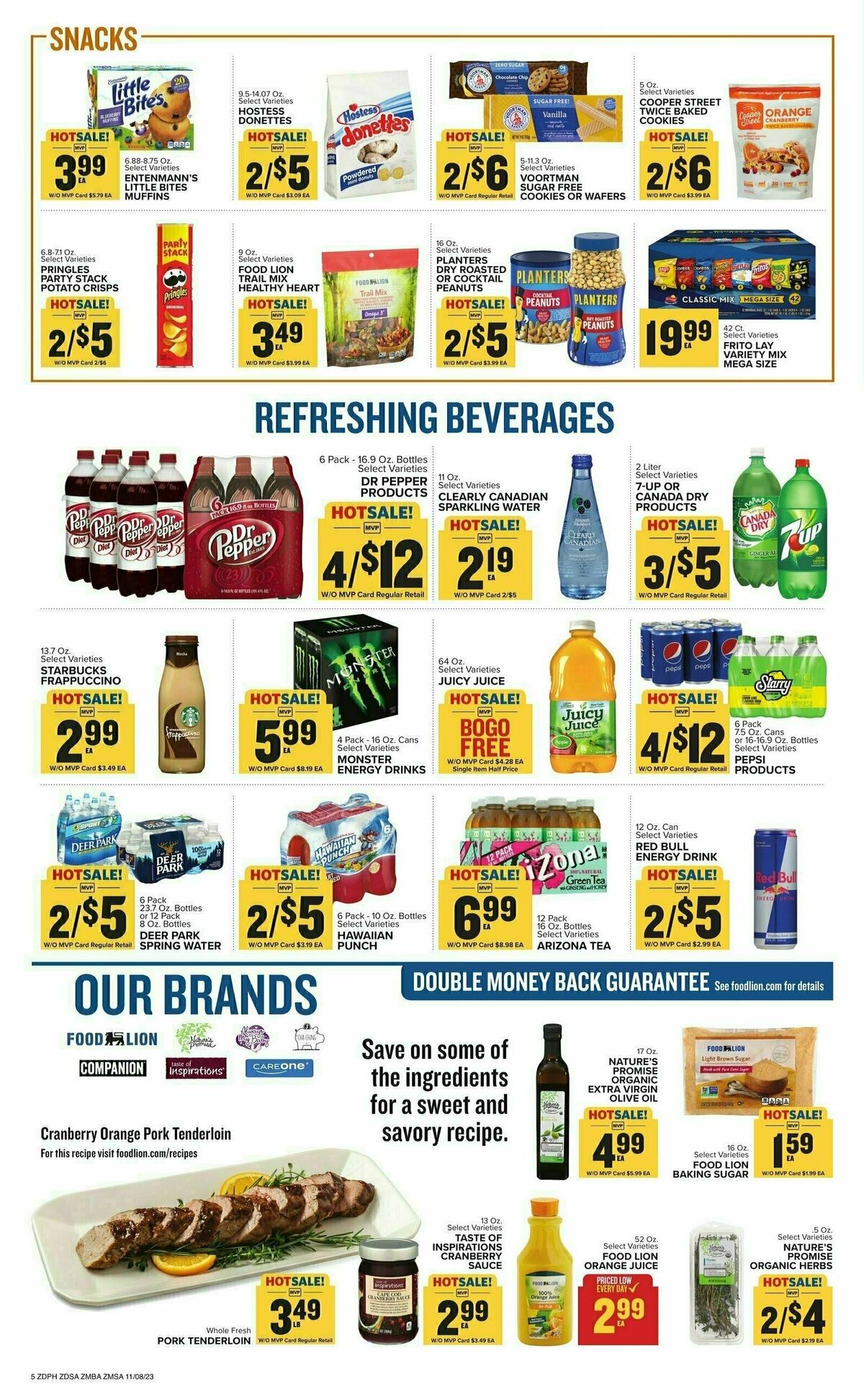 Food Lion Weekly Ad from November 8