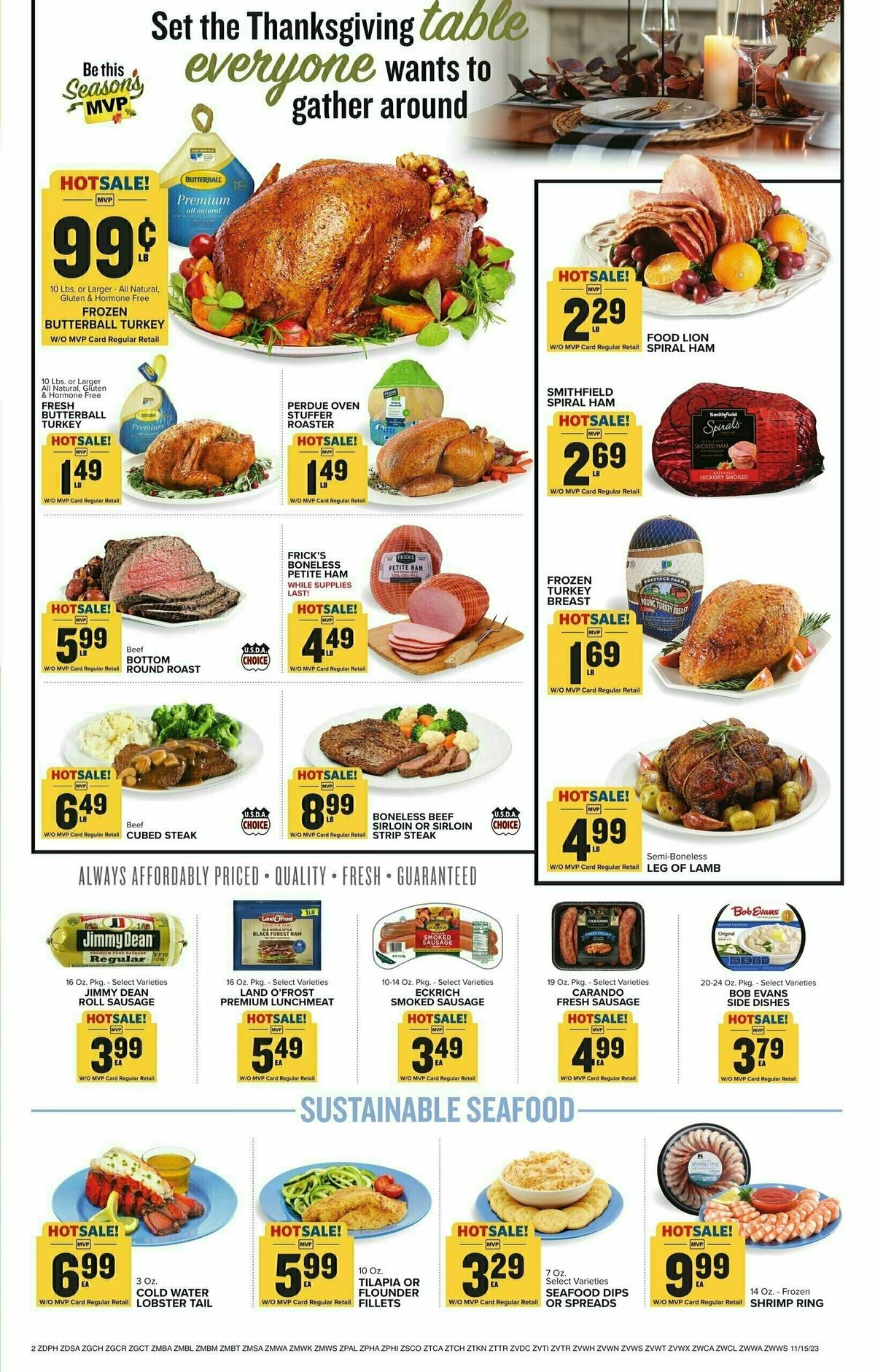 Food Lion Weekly Ad from November 15