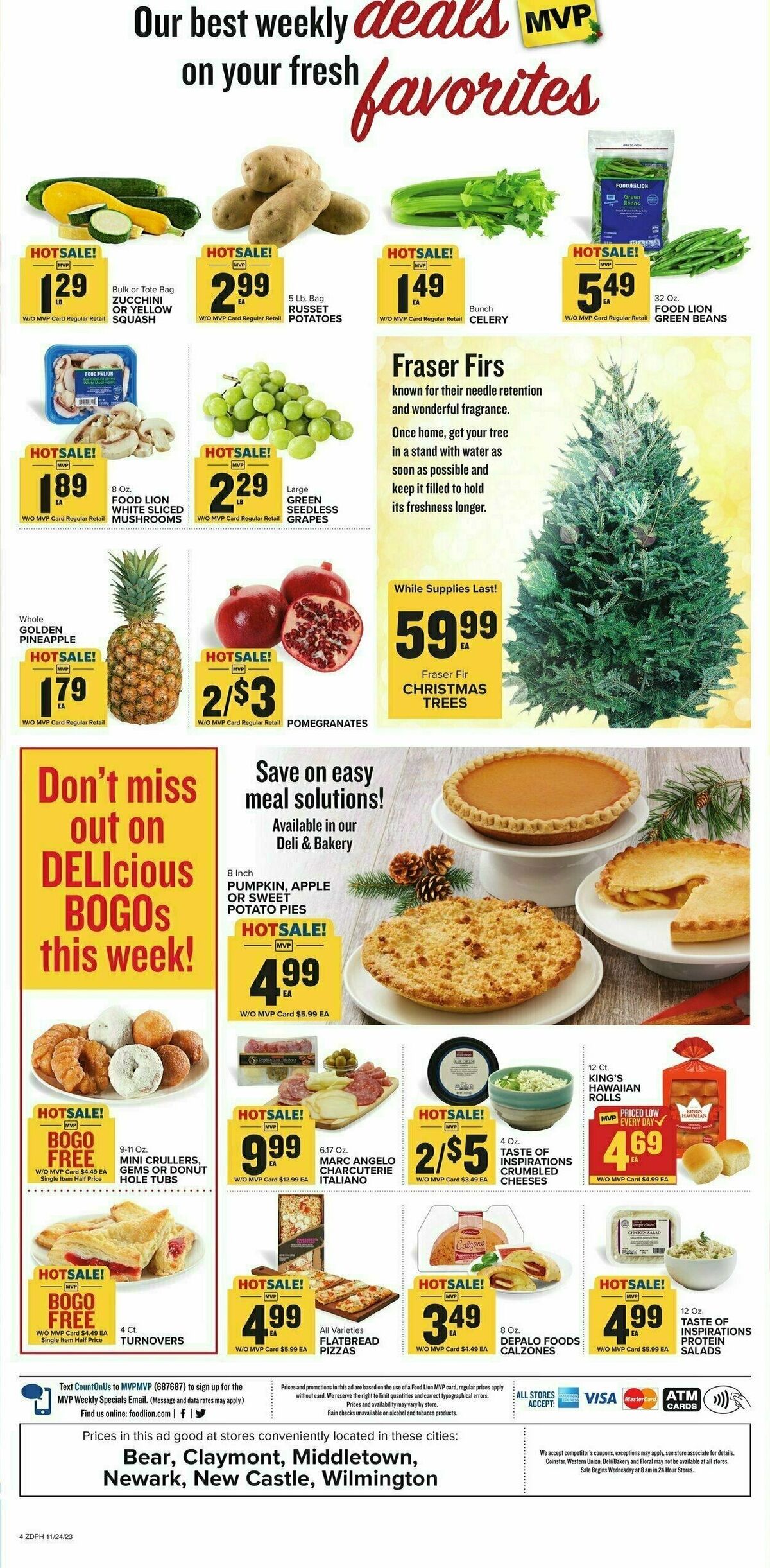 Food Lion Weekly Ad from November 24