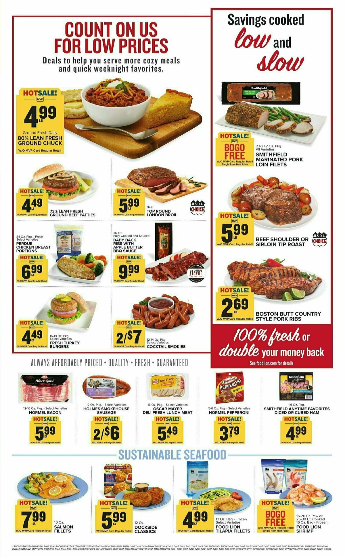 Food Lion Weekly Ad from November 29