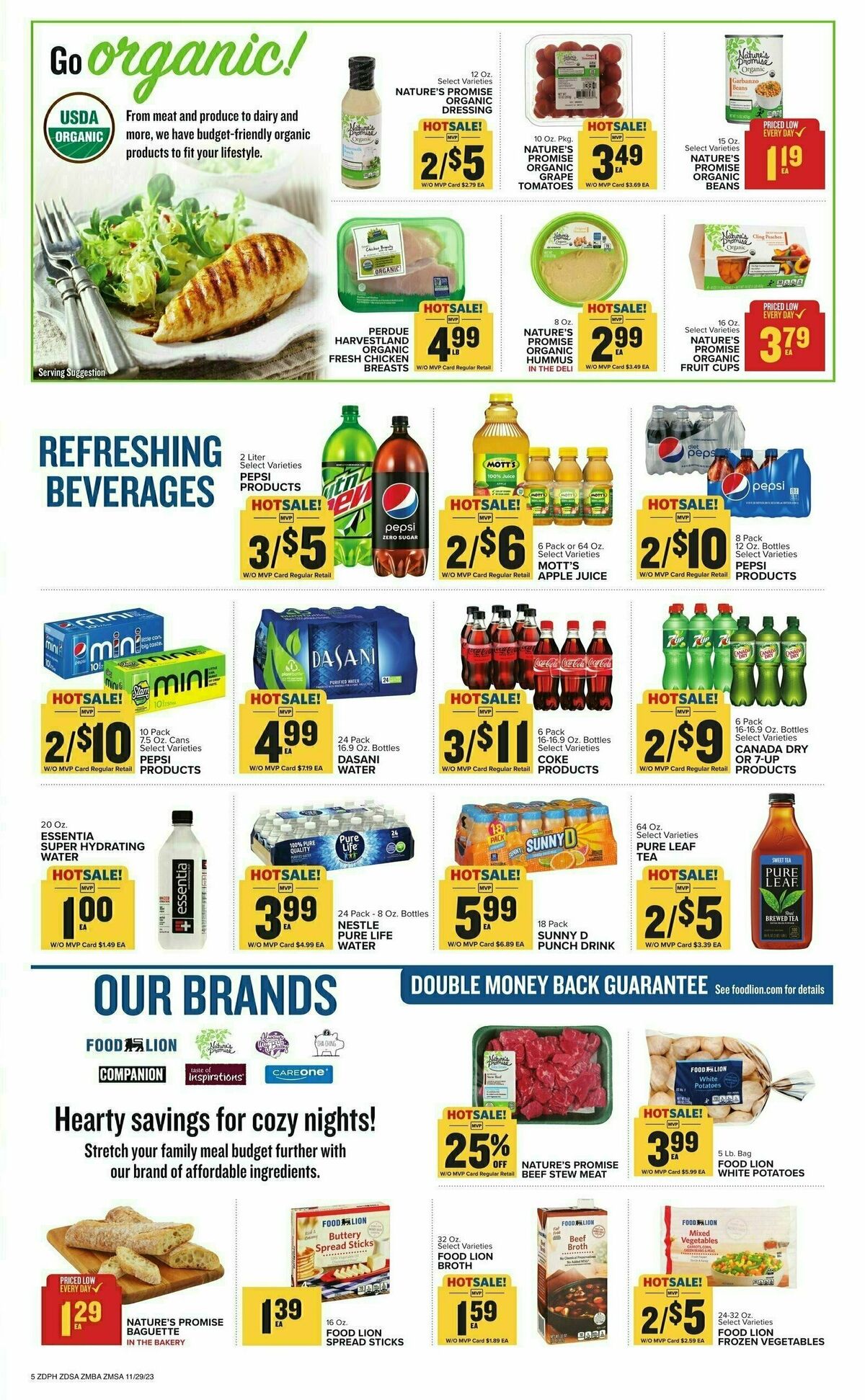 Food Lion Weekly Ad from November 29