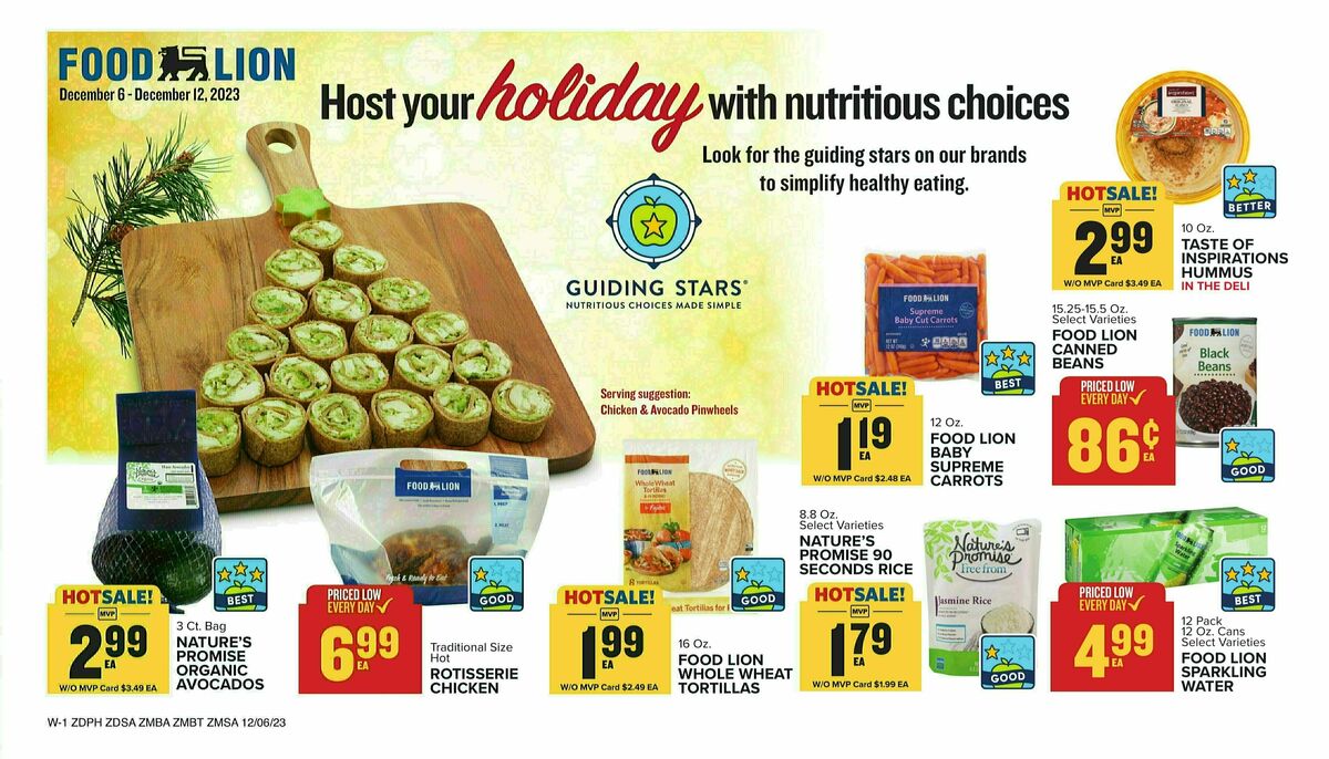 Food Lion Weekly Ad from December 6