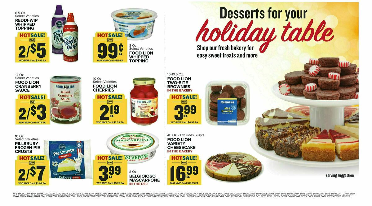 Food Lion Weekly Ad from December 13