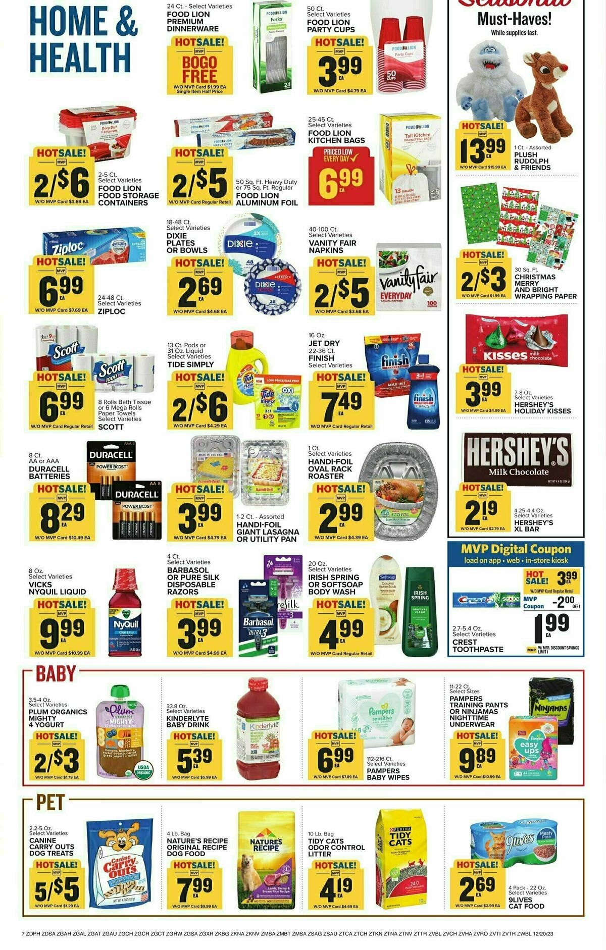 Food Lion Weekly Ad from December 20