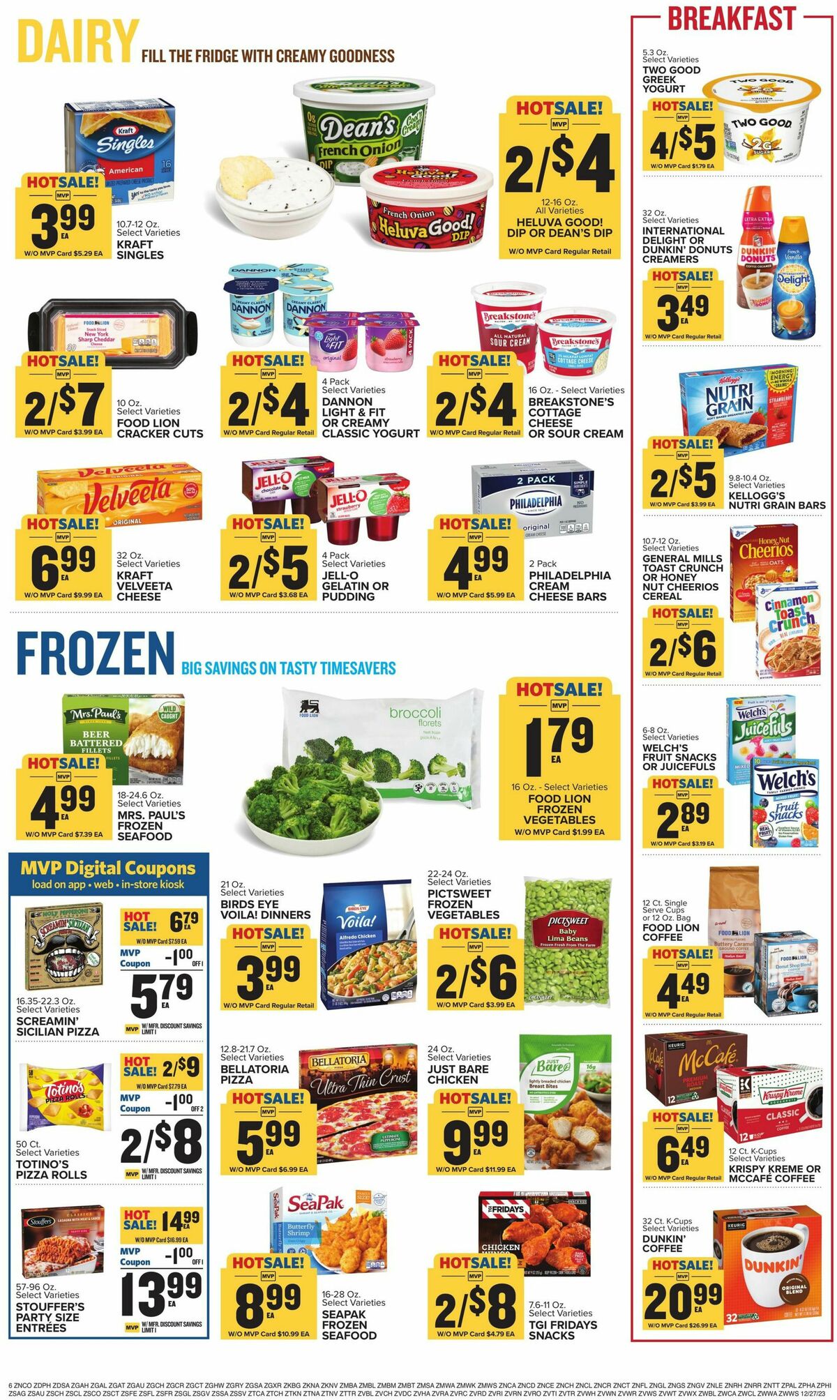 Food Lion Weekly Ad from December 27