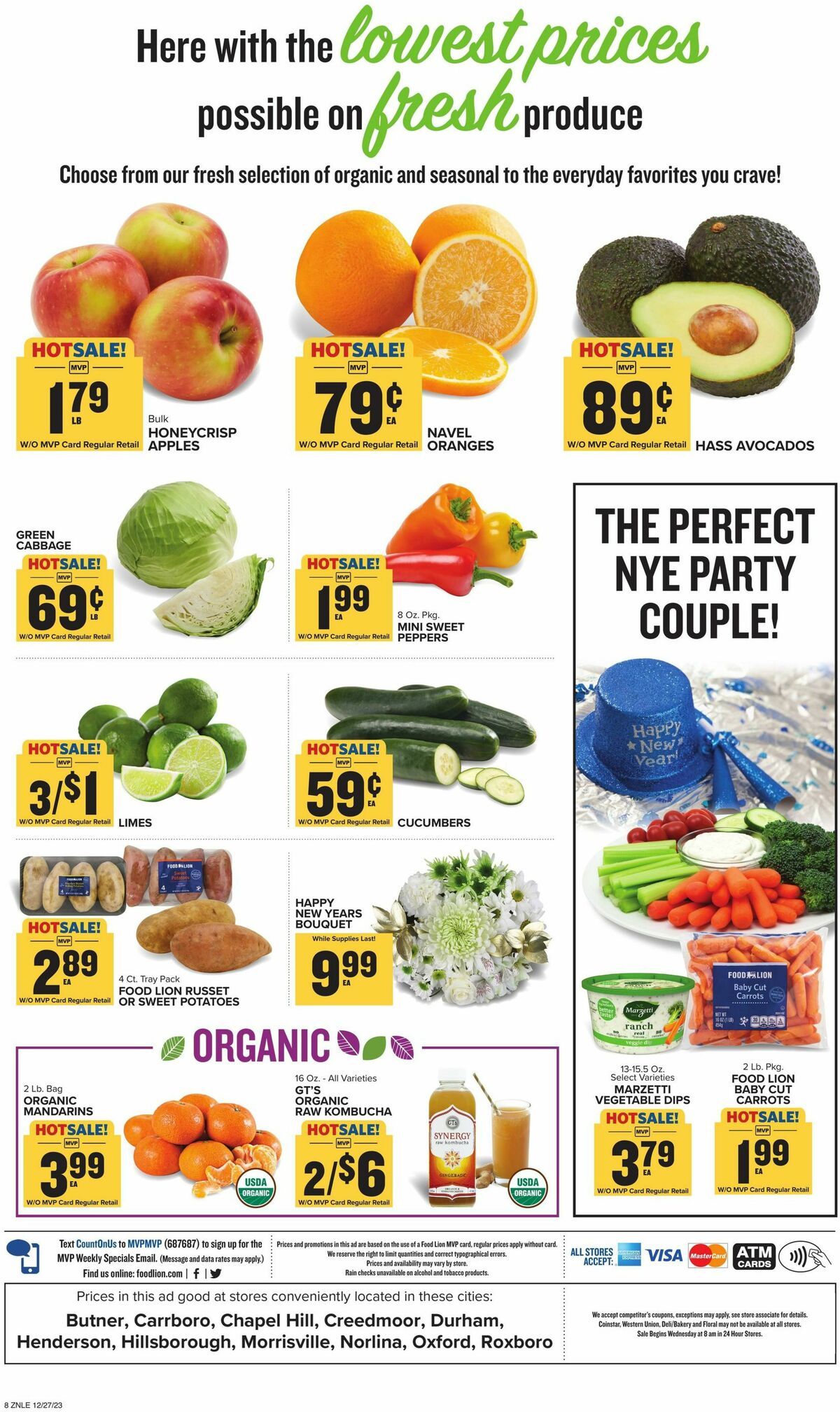 Food Lion Weekly Ad from December 27