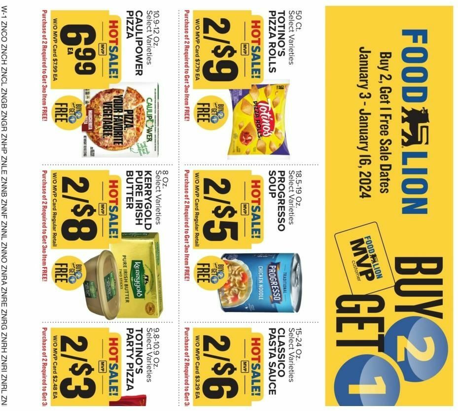 Food Lion Weekly Ad from January 3