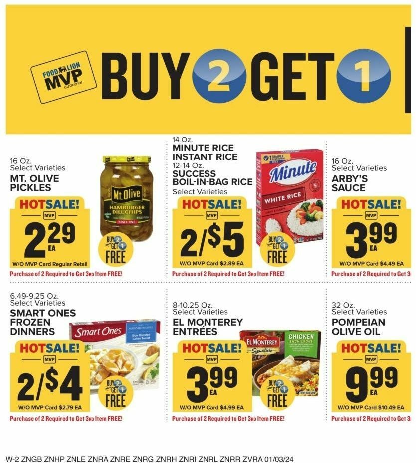 Food Lion Weekly Ad from January 3