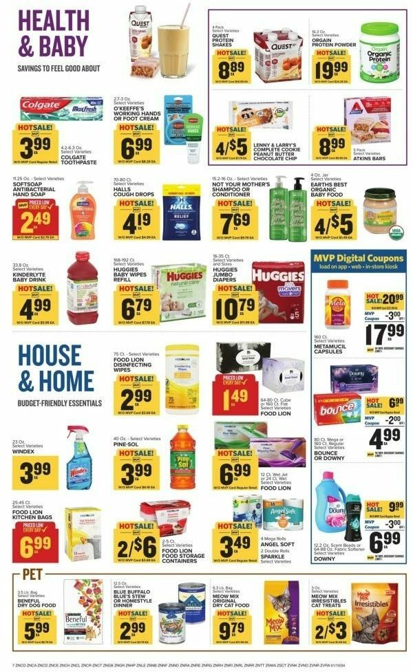 Food Lion Weekly Ad from January 10