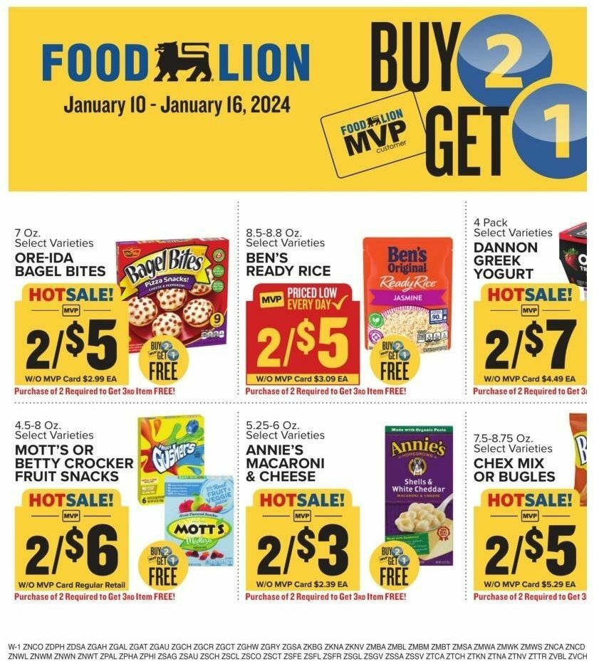 Food Lion Weekly Ad from January 10