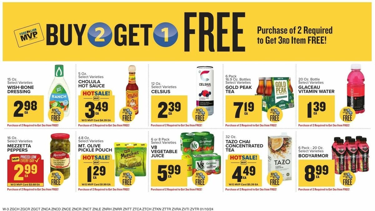 Food Lion Weekly Ad from January 10