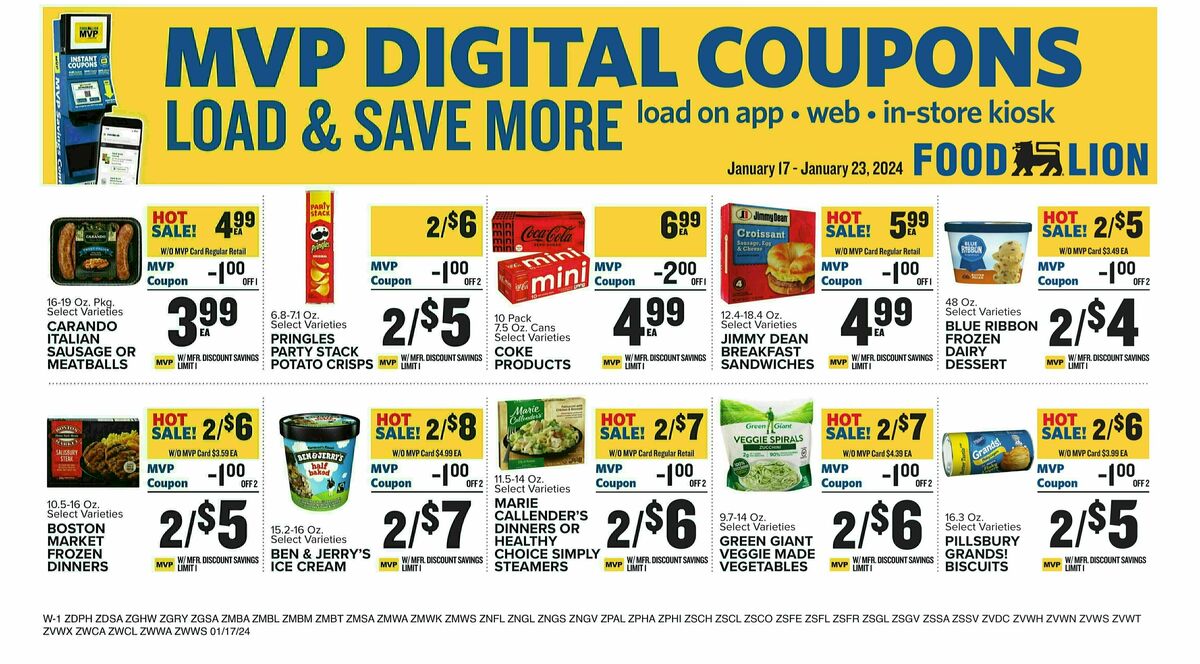 Food Lion Weekly Ad from January 17