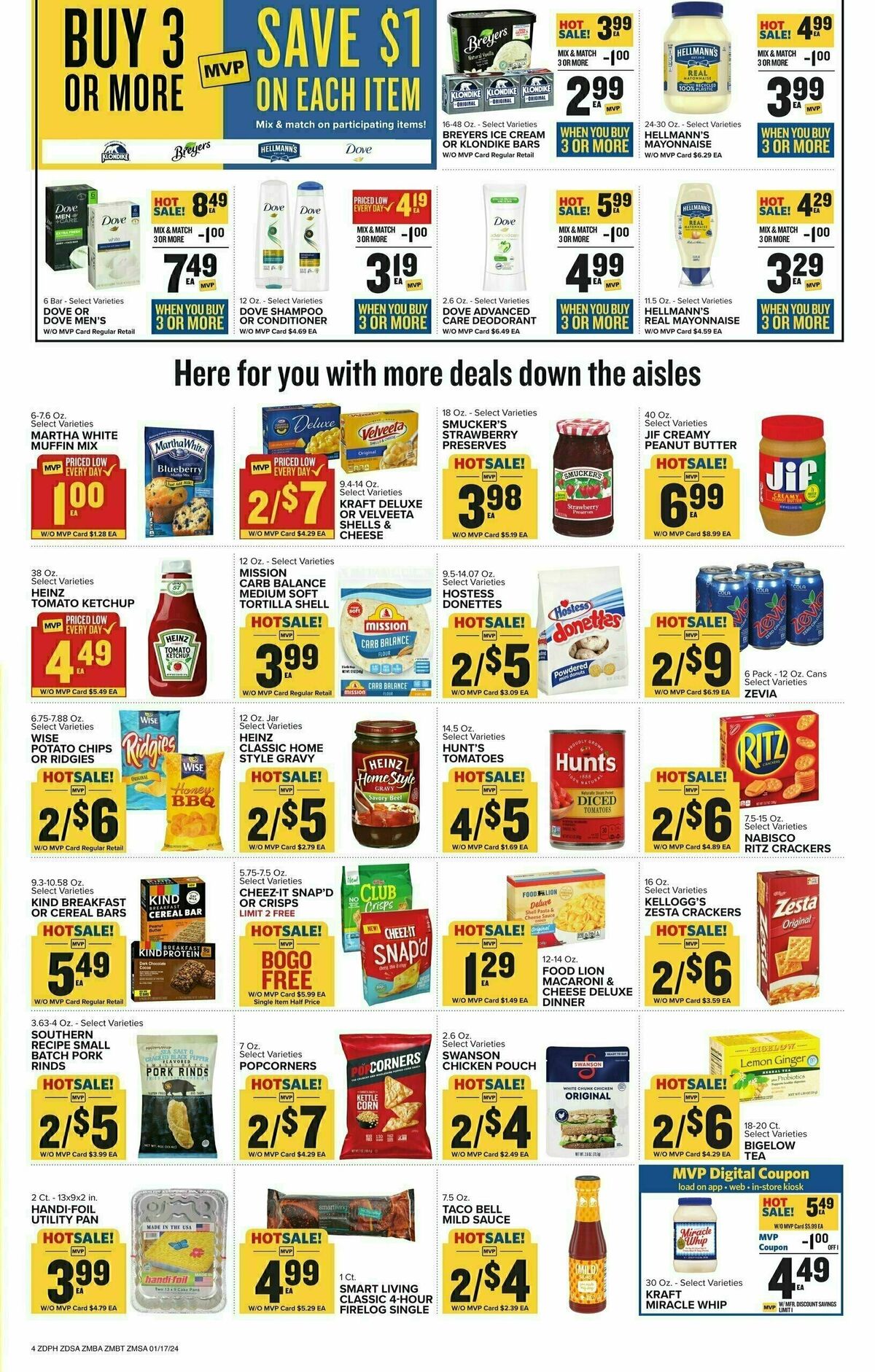 Food Lion Weekly Ad from January 17