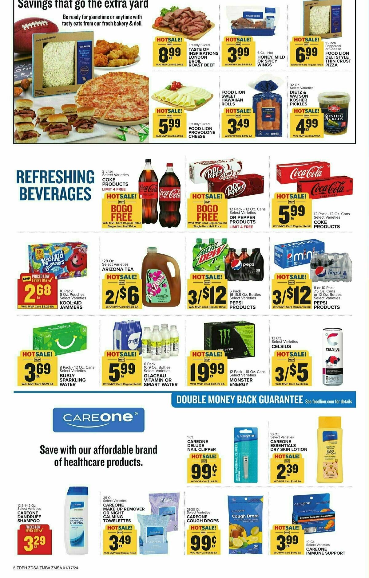 Food Lion Weekly Ad from January 17