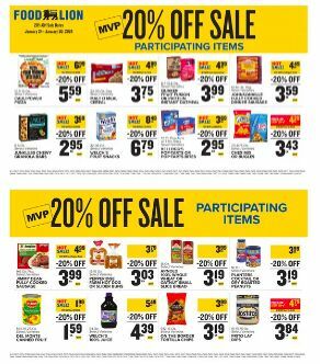 Food Lion Weekly Ad from January 24