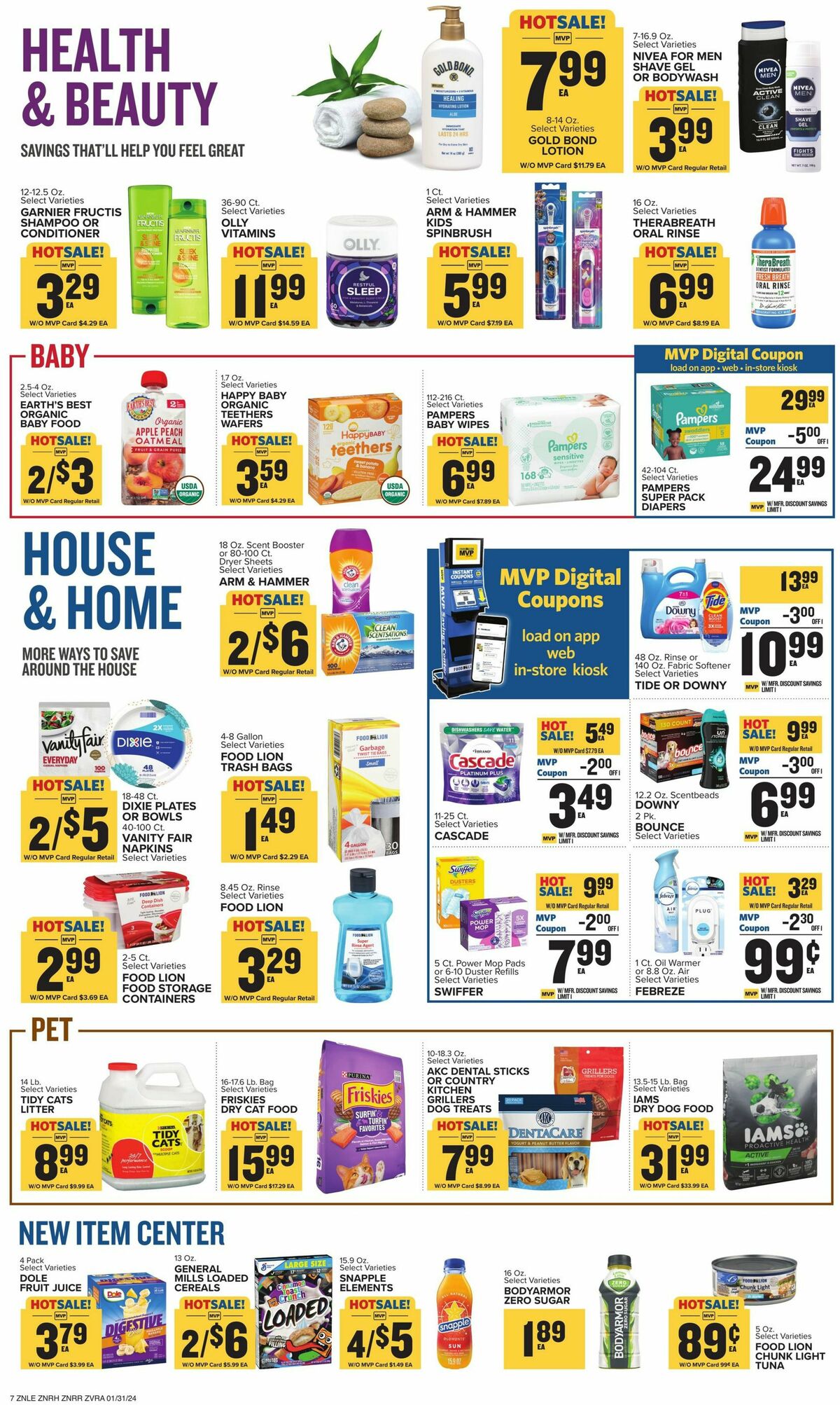 Food Lion Weekly Ad from January 31