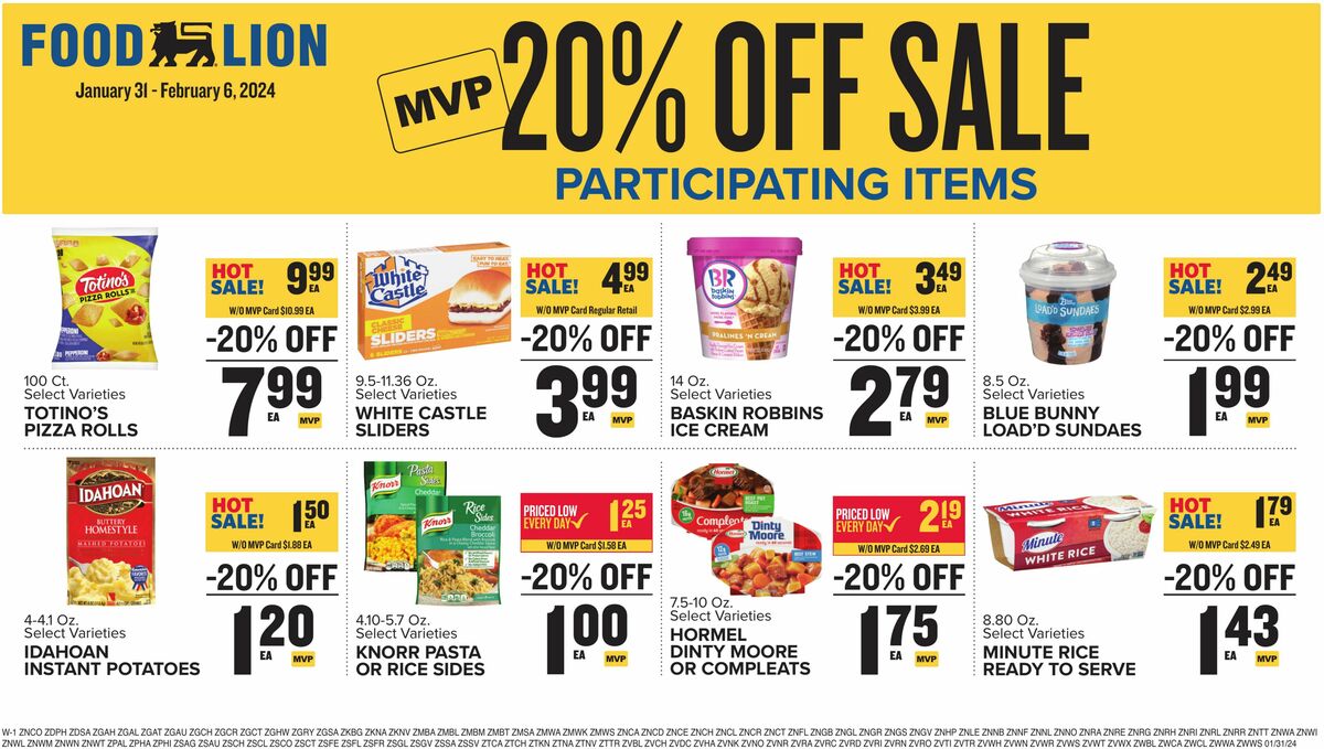 Food Lion Weekly Ad from January 31