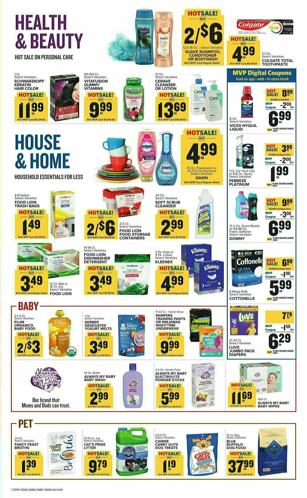 Food Lion Weekly Ad from February 14