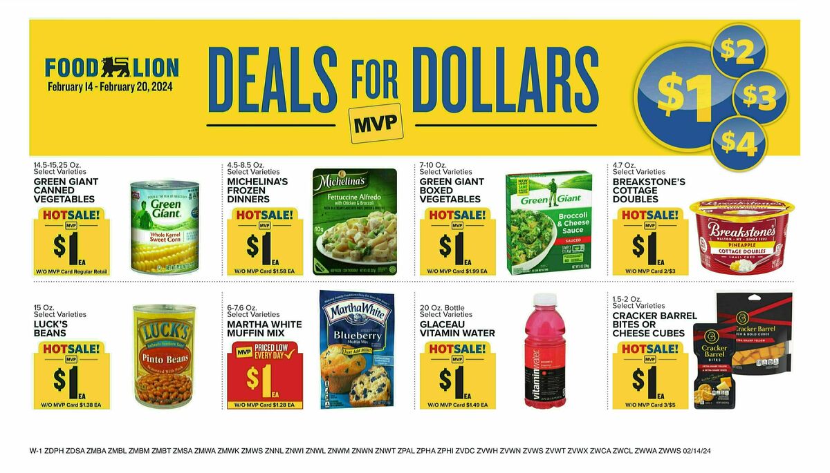 Food Lion Weekly Ad from February 14