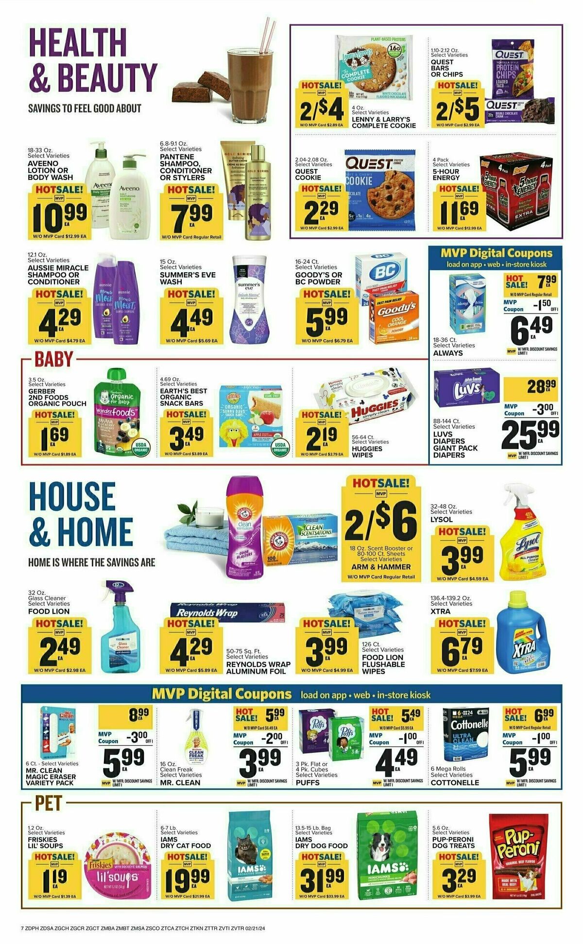 Food Lion Weekly Ad from February 21