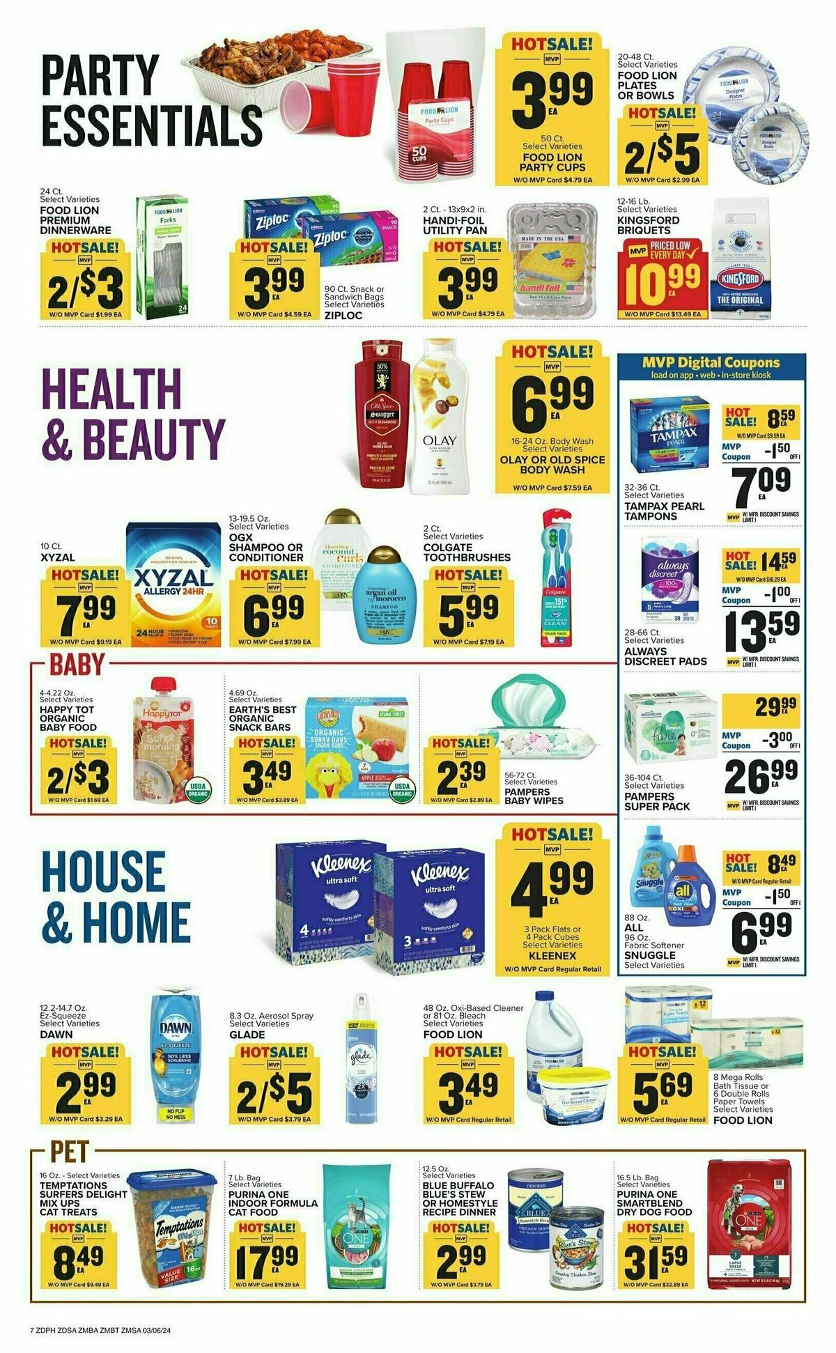 Food Lion Weekly Ad from March 6