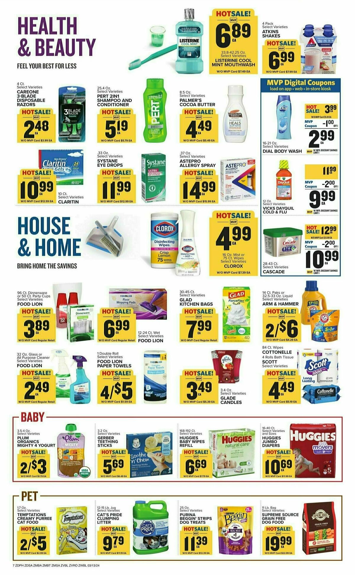 Food Lion Weekly Ad from March 13