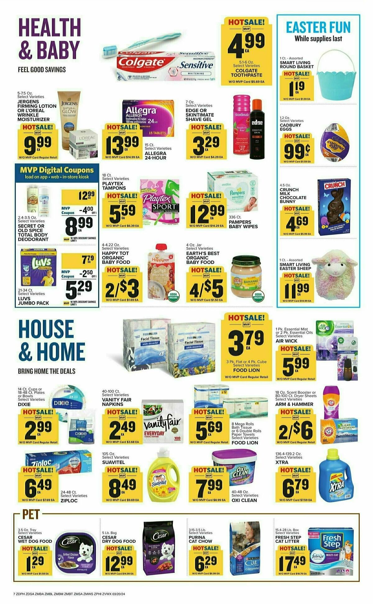 Food Lion Weekly Ad from March 20