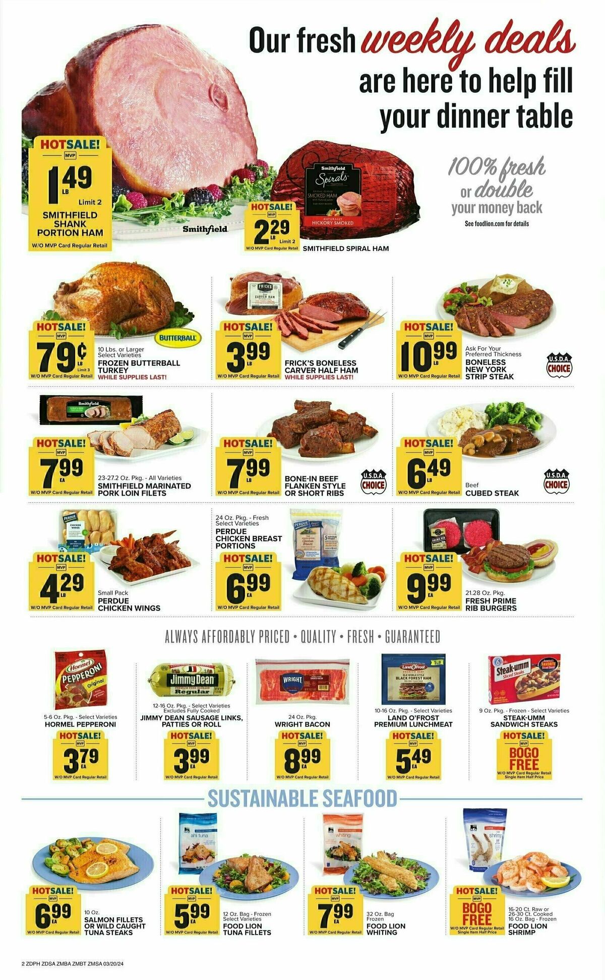 Food Lion Weekly Ad from March 20