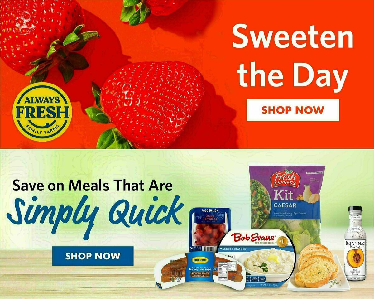 Food Lion Weekly Ad from March 20