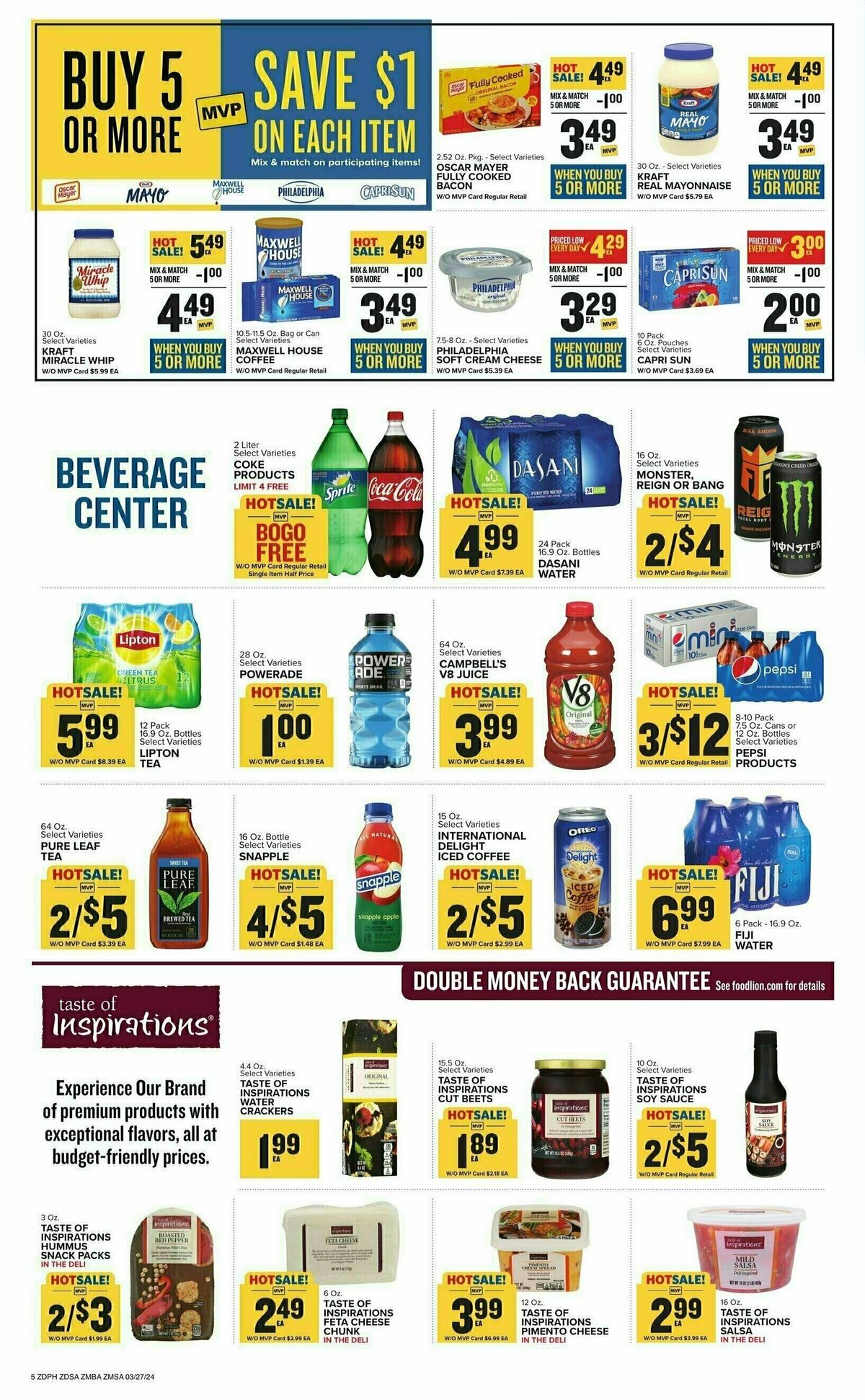 Food Lion Weekly Ad from March 27