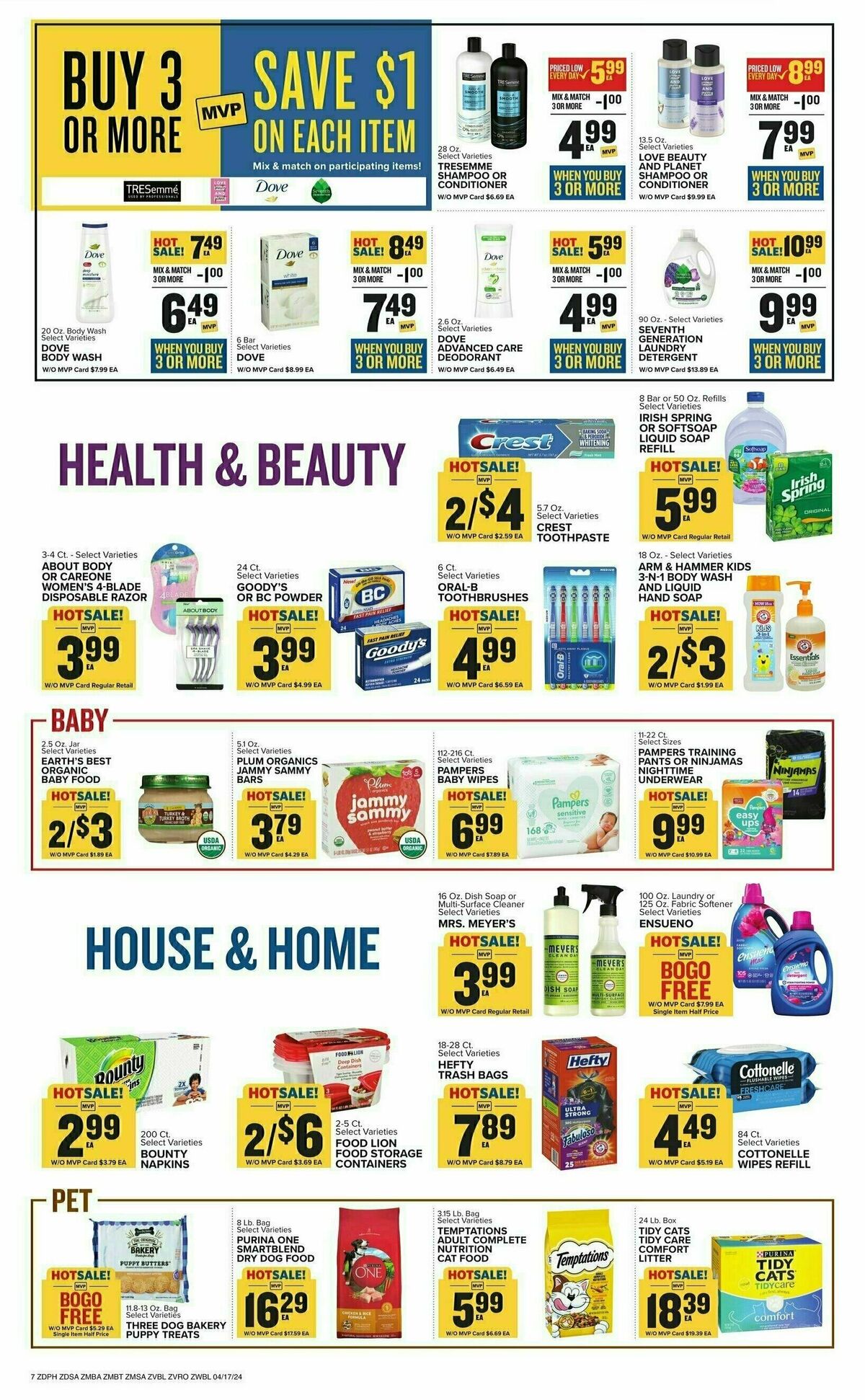 Food Lion Weekly Ad from April 17