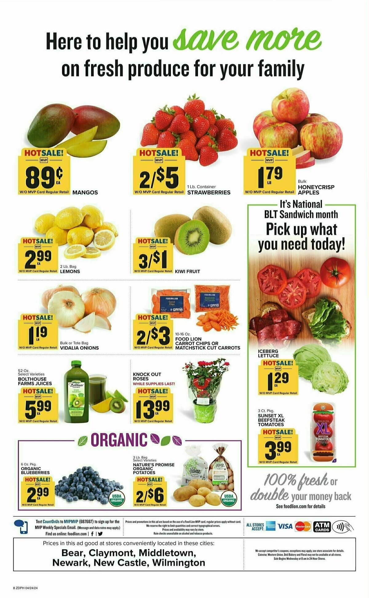 Food Lion Weekly Ad from April 24