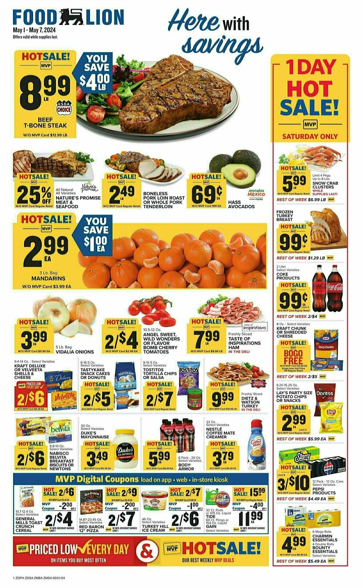 Food Lion Weekly Ad from May 1