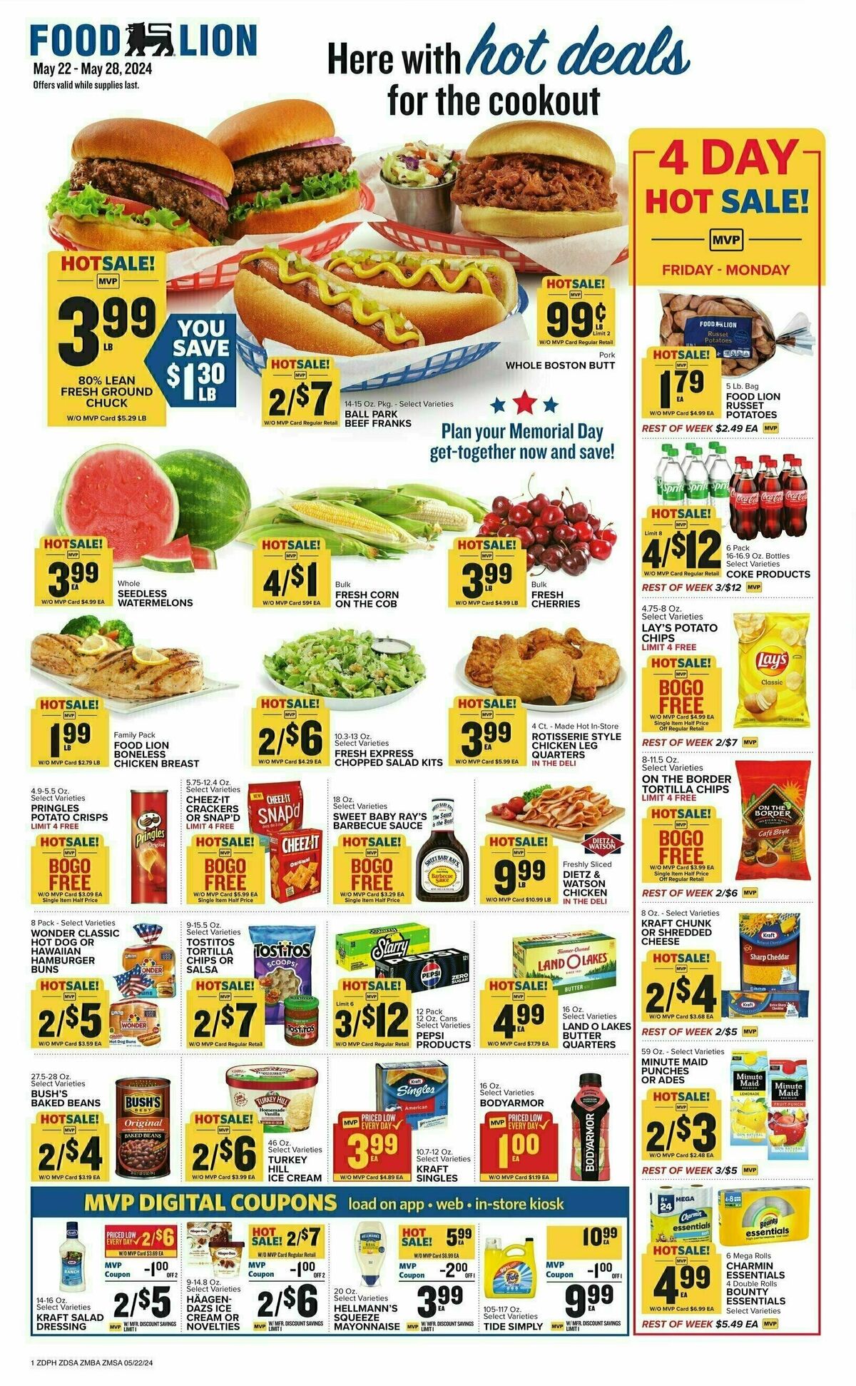 Food Lion Weekly Ad from May 22