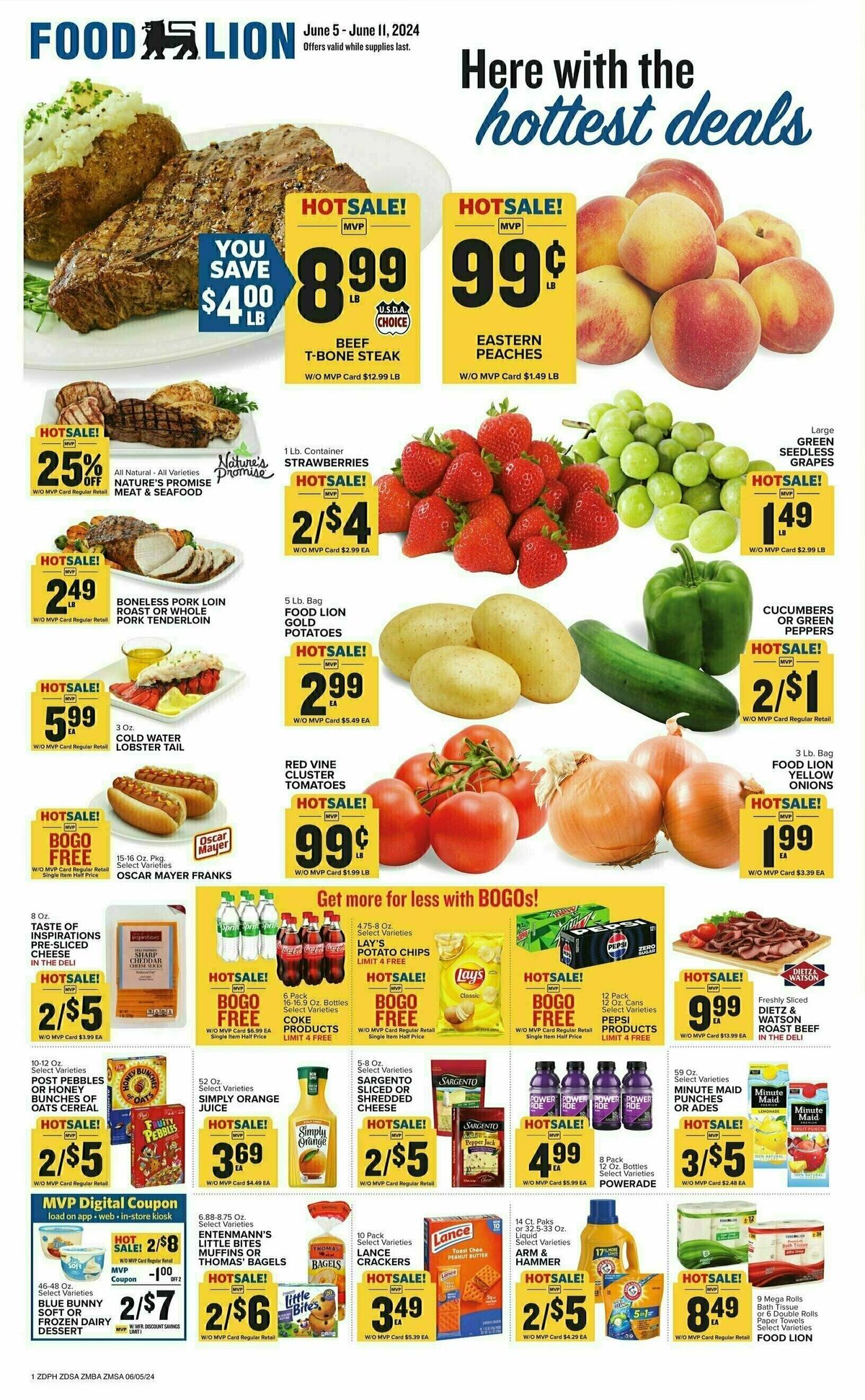 Food Lion Weekly Ad from June 5