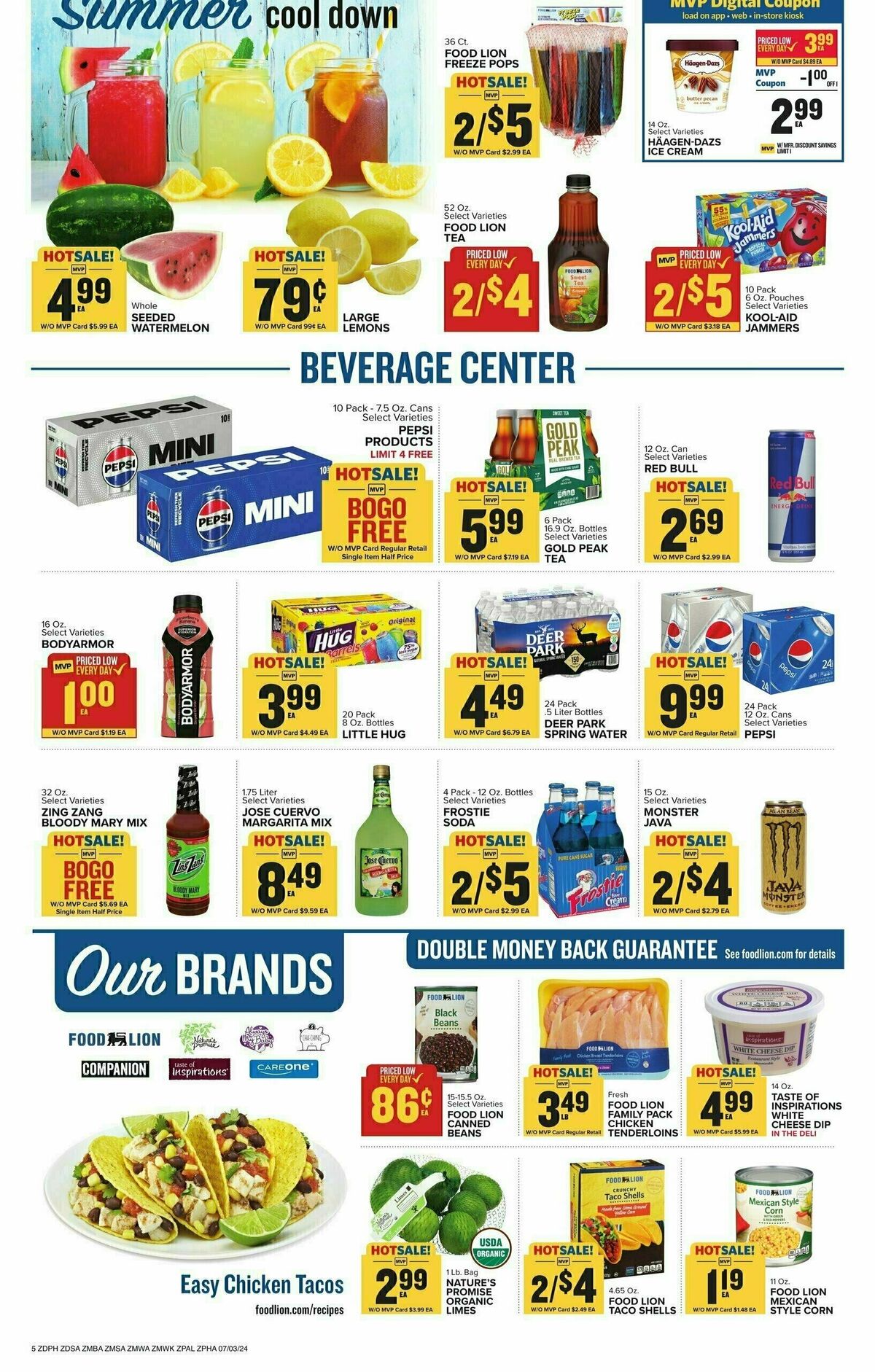 Food Lion Weekly Ad from July 3