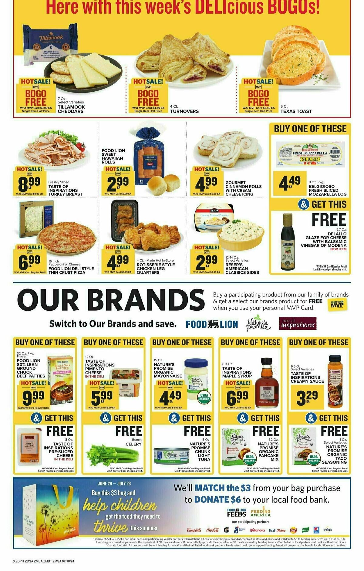 Food Lion Weekly Ad from July 10