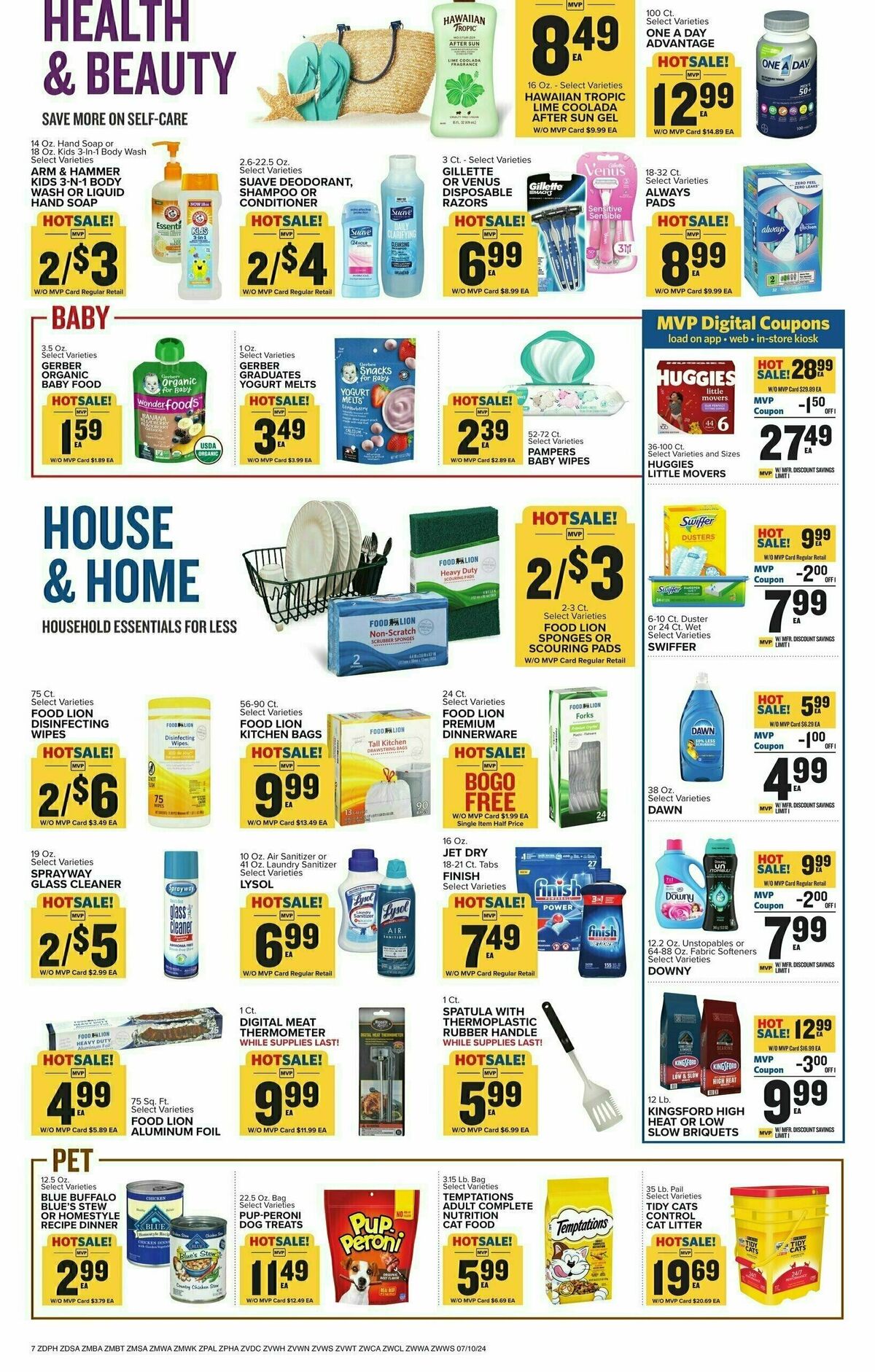 Food Lion Weekly Ad from July 10