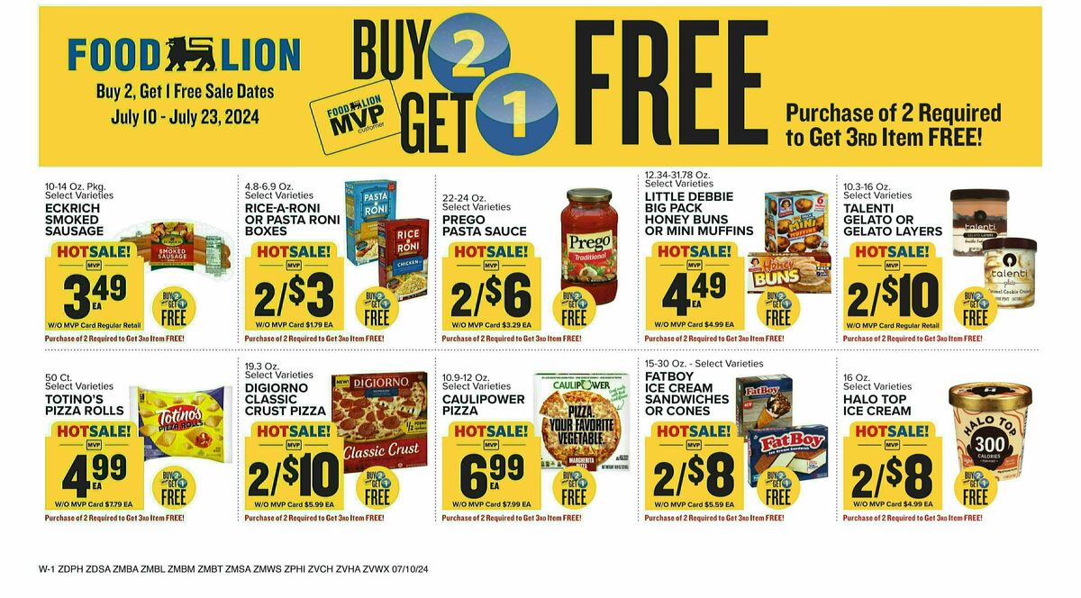 Food Lion Weekly Ad from July 10