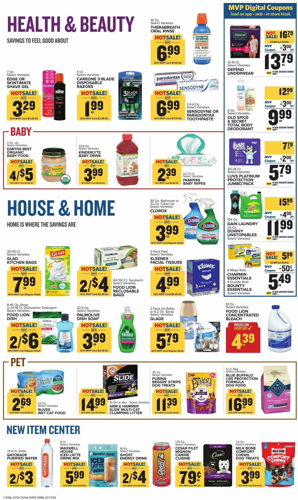 Food Lion Weekly Ad from July 17