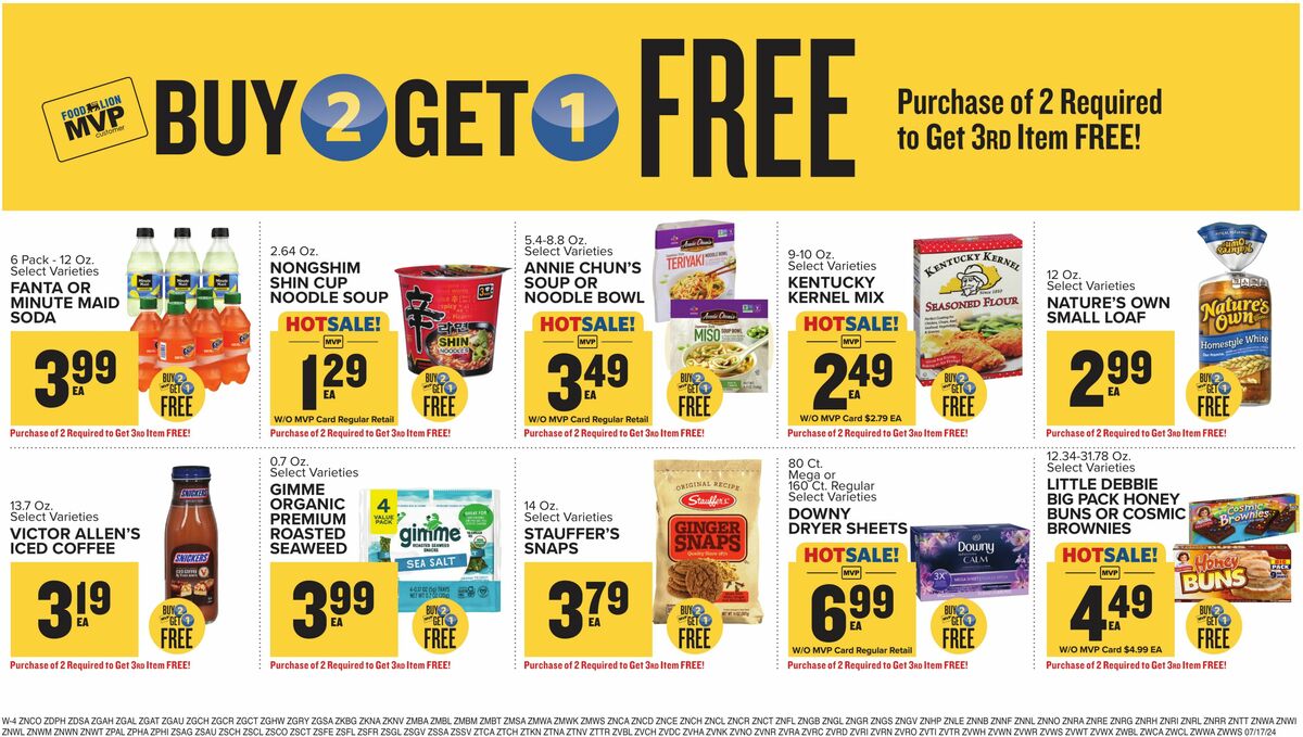 Food Lion Weekly Ad from July 17