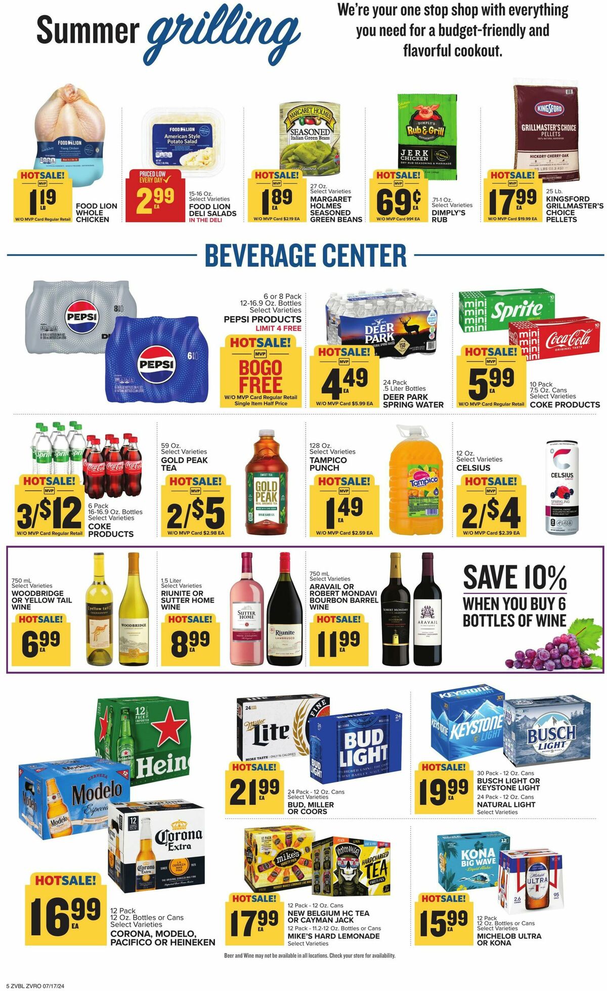 Food Lion Weekly Ad from July 17