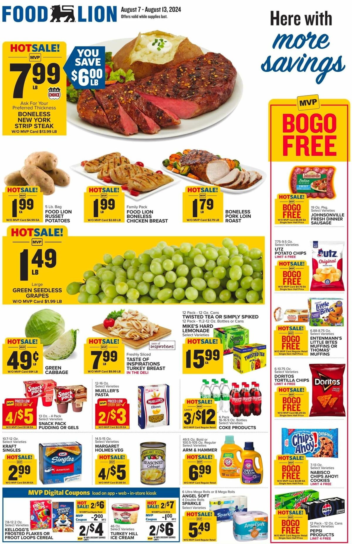 Food Lion Weekly Ad Weekly Ad from August 7