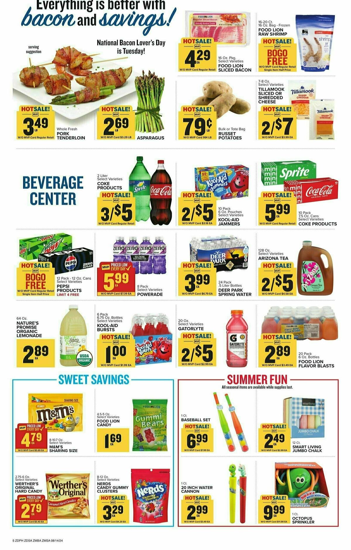 Food Lion Weekly Ad from August 14