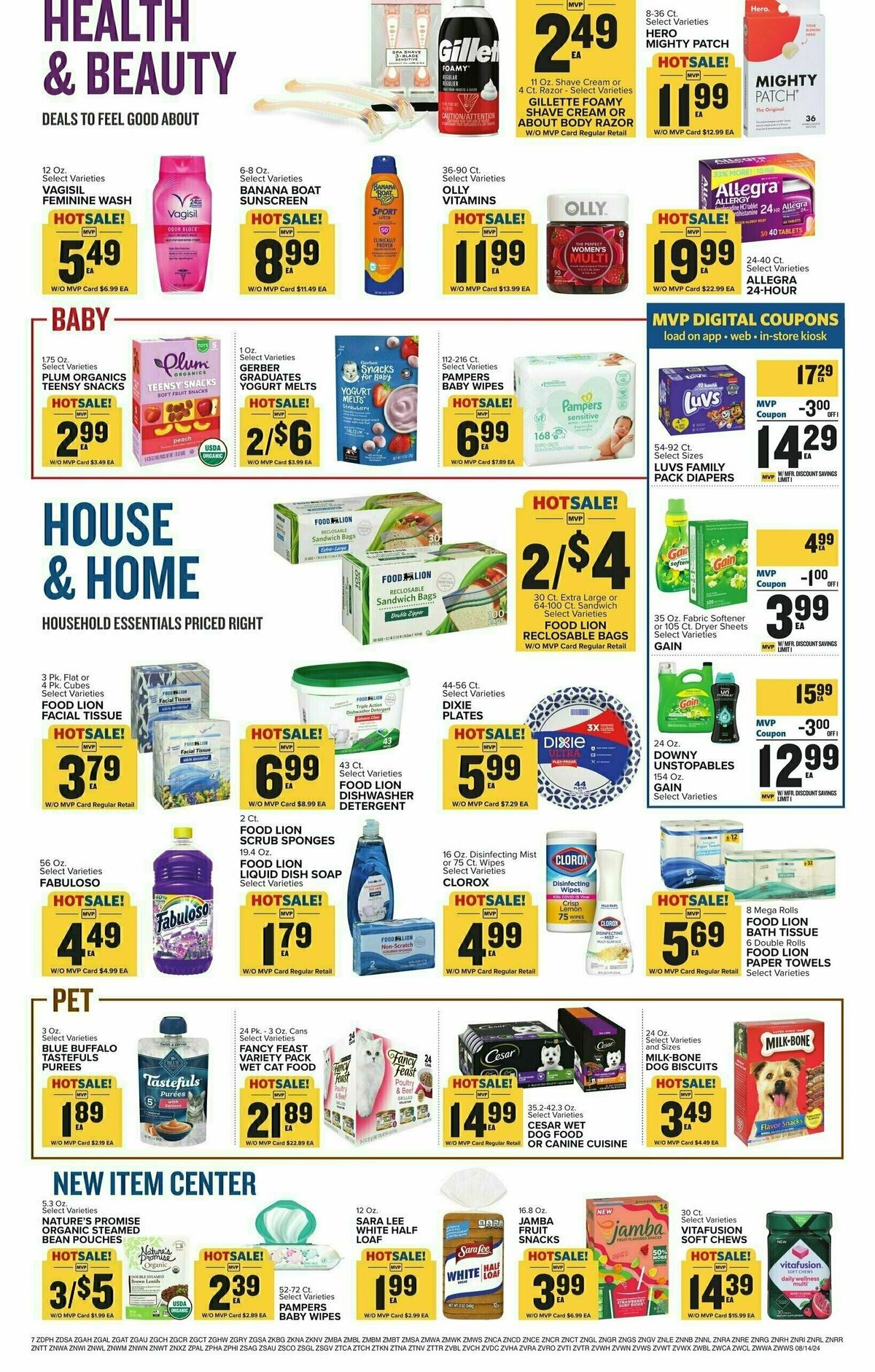 Food Lion Weekly Ad from August 14