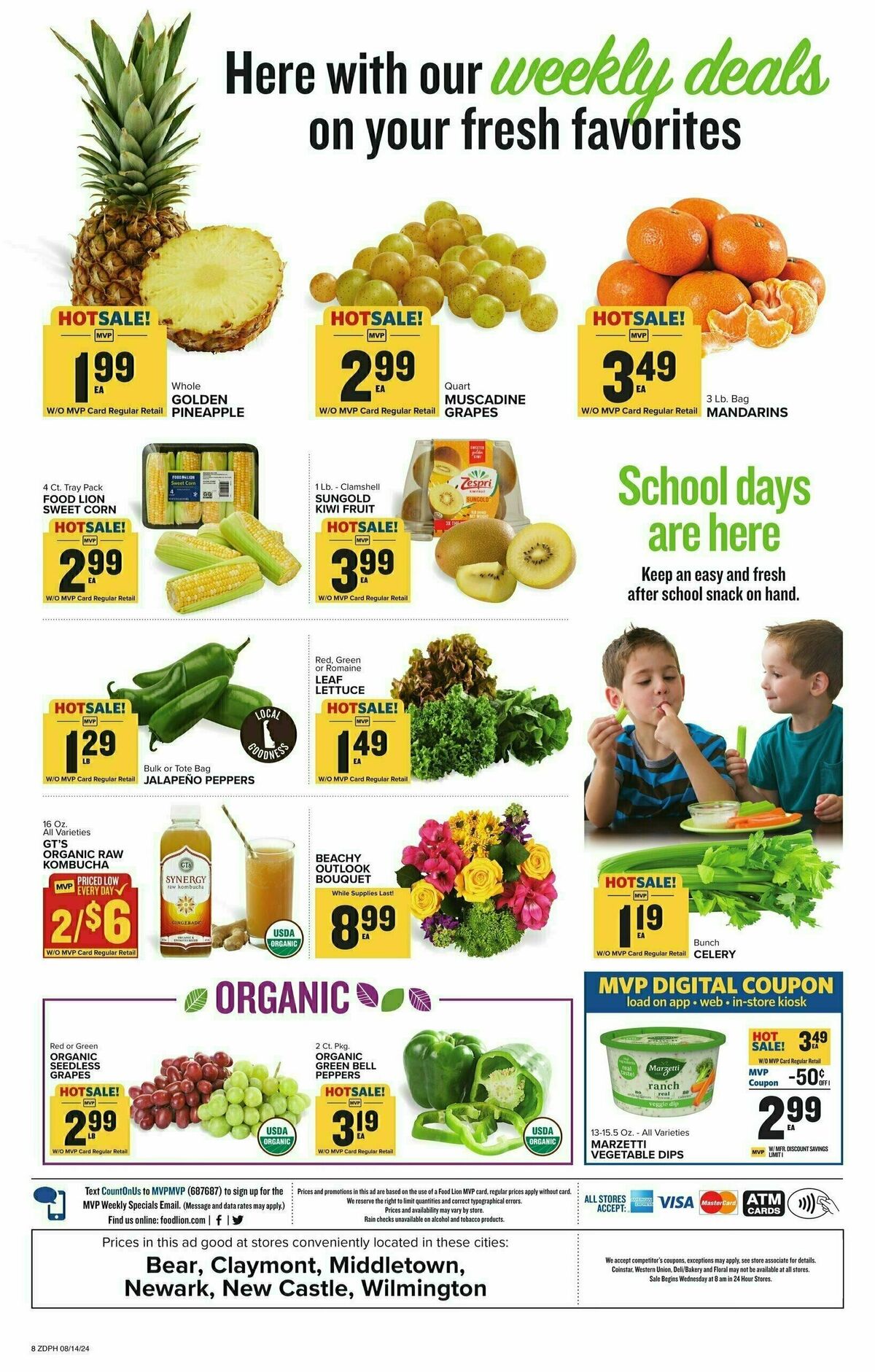 Food Lion Weekly Ad from August 14