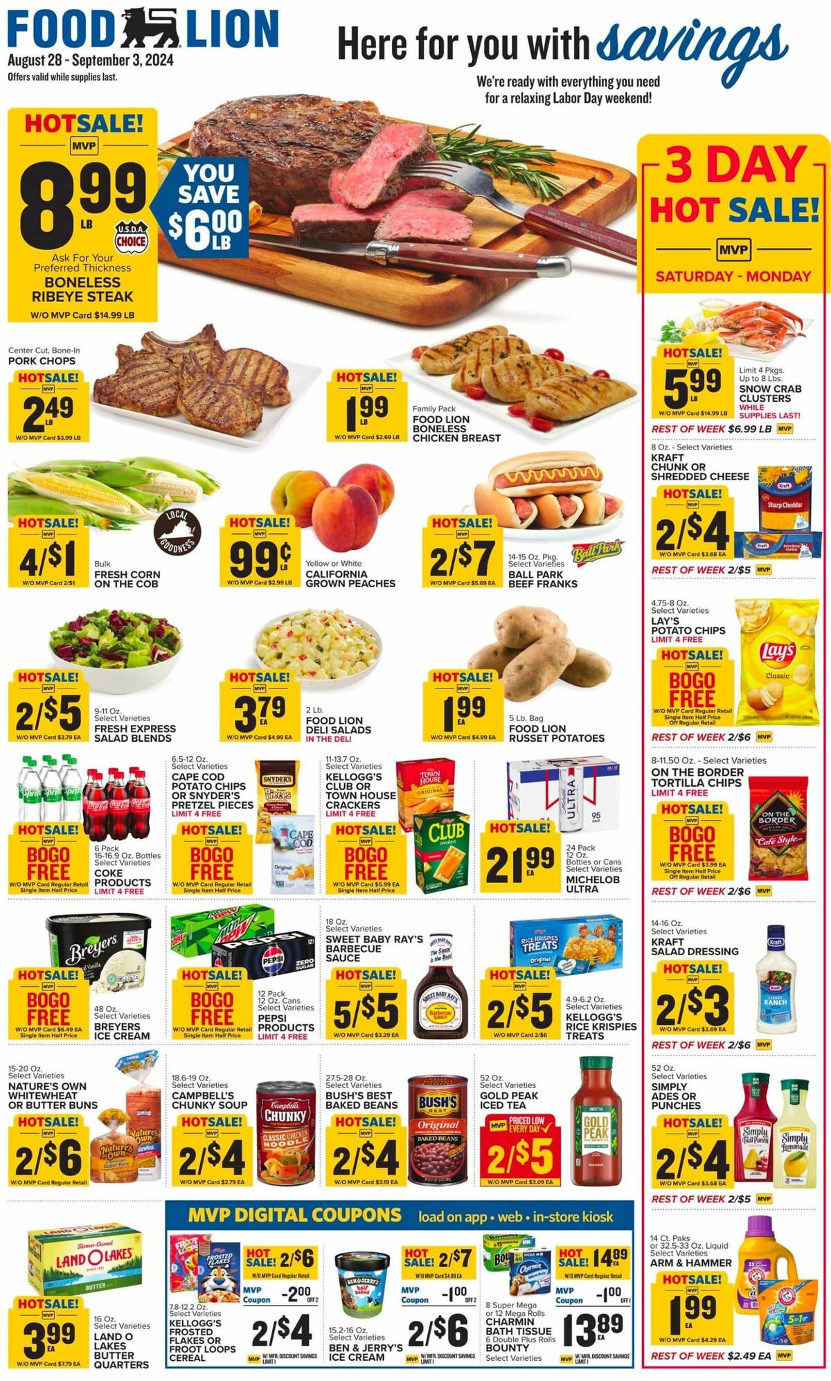 Food Lion Weekly Ad Weekly Ad from August 28