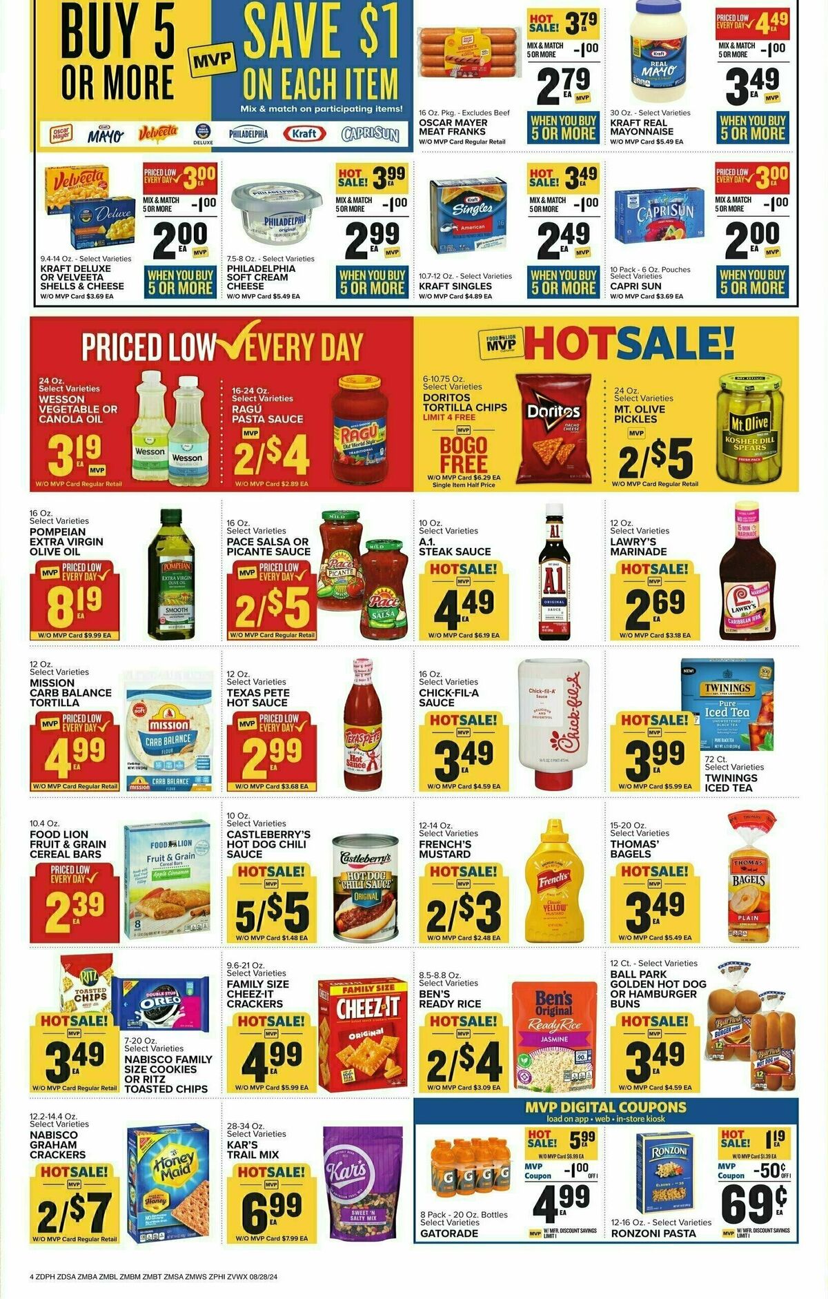 Food Lion Weekly Ad Weekly Ad from August 28