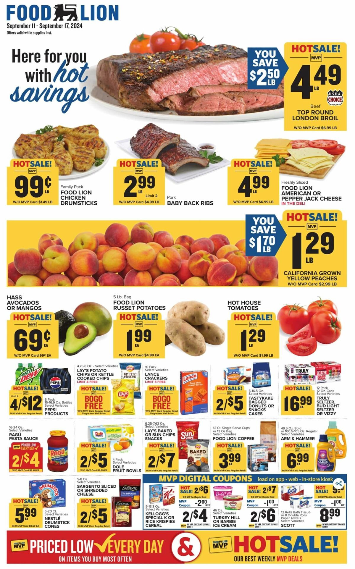 Food Lion Weekly Ad from September 11